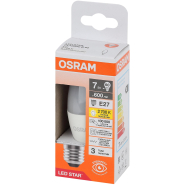 Лампа светодиодная OSRAM LSCLB60 7W/827 230VFR E27 FS1 696952 Лампа светодиодная OSRAM LSCLB60 7W/827 230VFR E27 FS1 696952