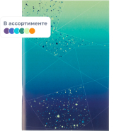 Тетрадь общая А4,48л,кл,скоб,офсет-2 Ice син/зел Тетрадь общая А4,48л,кл,скоб,офсет-2 Ice син/зел